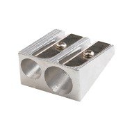 SACAPUNTAS METALICO FAST DOBLE AGUJERO (36X20)