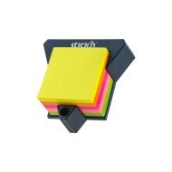 BLOCK STICKN 21272 3X3" CUBO NEON CON BASE (6X6)