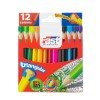 CRAYON DE MADERA FAST 12COL CORTO TRIANGULAR (288)