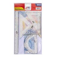 ESTUCHE GEOMETRICO FAST 8903 MEDIANO (4X36)