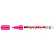 MARCADOR EDDING VIDRIO 4095 REDONDO FLUO ROSADO