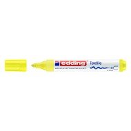 MARCADOR EDDING ROPA 4500 REDONDO FLUOR AMARILLO (10)
