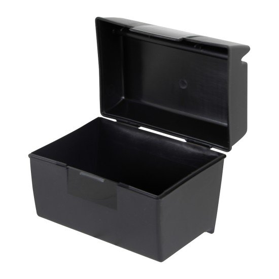 TARJETERO OXFORD 3X5" PLASTICO NEGRO (6)