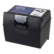 TARJETERO OXFORD 4X6" PLASTICO NEGRO (6)