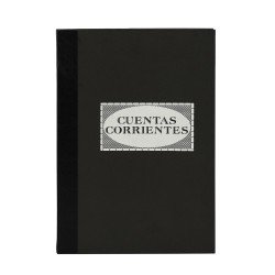 LIBRO EMPASTADO CUENTAS CORRIENTES 100H 3 COLUMNAS (6)