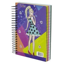 LIBRETA CON ESPIRAL PACASA 150H 157091 COLORES  (144)