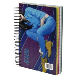 LIBRETA CON ESPIRAL PACASA 150H 157091 COLORES  (144)
