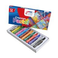 CRAYON PASTEL FAST 812 GRASO 12 COL (12X12)