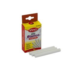 YESO COMPRIMIDO VINCI 10 BARRAS BLANCO (16X10)