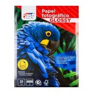 PAPEL FOTOGRAFICO FAST CX25 CARTA 200G GLOSSY  (36)