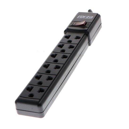 REGLETA FORZA PS-001B 6 SALIDAS 2200W 120V