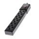 REGLETA FORZA PS-001B 6 SALIDAS 2200W 120V