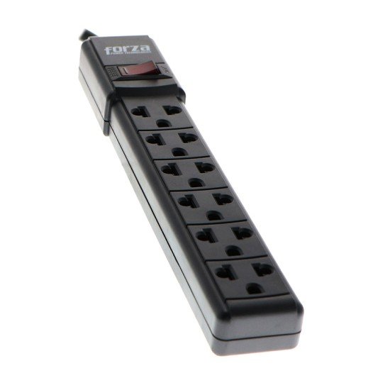 REGLETA FORZA PS-001B 6 SALIDAS 2200W 120V