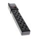 REGLETA FORZA PS-001B 6 SALIDAS 2200W 120V