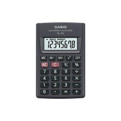 CALCULADORA DE BOLSILLO CASIO HL-4A-W 8D (100)