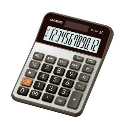 CALCULADORA DE ESCRITORIO CASIO MX-120B-W-DC 12D (100)