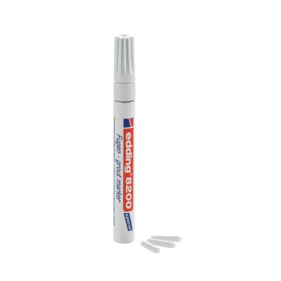 MARCADOR EDDING 8200 PARA SISA DE AZULEJOS BLANCO (10)
