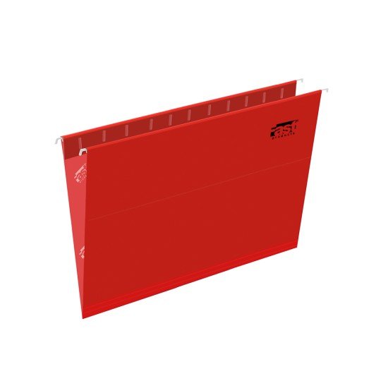 FOLDER COLGANTE FAST CX25 OFICIO 3368 ROJO (10)