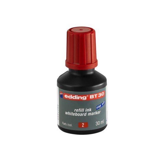 TINTA SOLUBLE EDDING BT-30 DE 30ML ROJO (30X10)