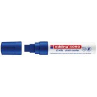 MARCADOR EDDING VIDRIO 4090 CUADRADO AZUL (5)