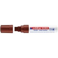 MARCADOR EDDING VIDRIO 4090 CUADRADO CAFE (5)