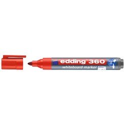 MARCADOR EDDING DE PIZARRA 360 REDONDO ROJO (40X10)