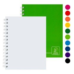 CUADERNO DOBLE ANILLO CONQUISTADOR 70H #2 3077 LISO (110)