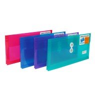 SOBRE PLASTICO BEAUTONE PITA CHEQUE 3660-2 AZUL (10X25)