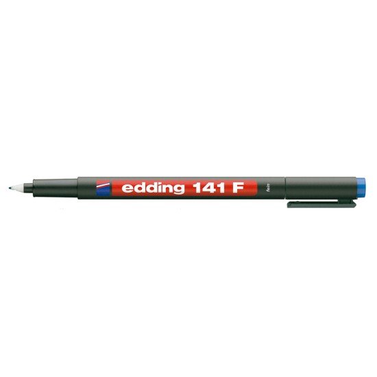 MARCADOR EDDING ACETATO 141 FINO AZUL  (10)
