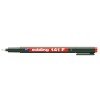 MARCADOR EDDING ACETATO 141 FINO ROJO (10)