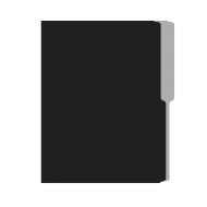 FOLDER FLASHFILE CARTA NEGRO (5X100)