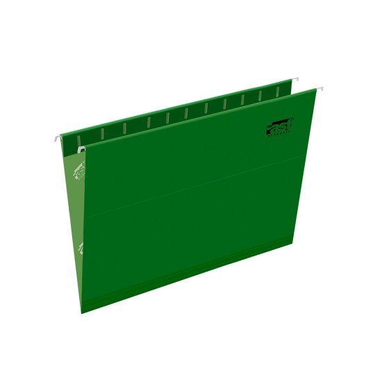 FOLDER COLGANTE FAST CX25 OFICIO 3351 VERDE (10)