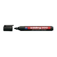 MARCADOR EDDING PERMANENTE 300 REDONDO NEGRO (40X10)