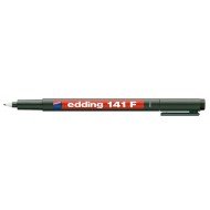 MARCADOR EDDING ACETATO 141 FINO NEGRO (10)