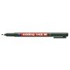 MARCADOR EDDING ACETATO 142 MEDIANA NEGRO (10)