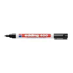 MARCADOR EDDING PERMANENTE 400 FINO NEGRO (50X10)