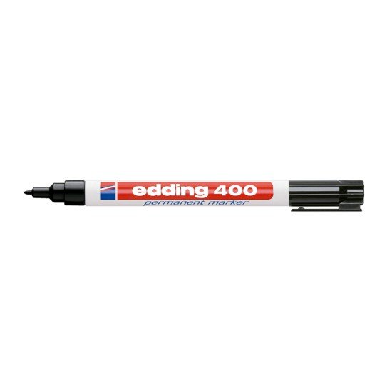 MARCADOR EDDING PERMANENTE 400 FINO NEGRO (50X10)