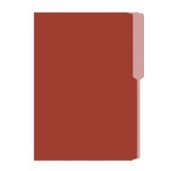 FOLDER FLASHFILE OFICIO MARRON  (5X100)