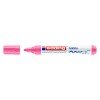 MARCADOR EDDING ROPA 4500 REDONDO ROSADO (10)