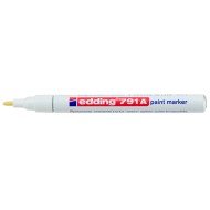 MARCADOR EDDING PERMANENTE 791 MEDIANO BLANCO (100)