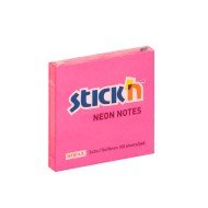 BLOCK STICKN 21165 3X3" NEON FUCSIA (18X12)