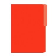 FOLDER FLASHFILE OFICIO NARANJA (5X100)