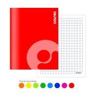 CUADERNO ENGRAPADO VIVO 100H 239972 CUADROS 8MM (72)