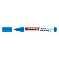MARCADOR EDDING ROPA 4500 REDONDO CELESTE (10)