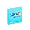 BLOCK STICKN 21209 3X3" NEON CELESTE (18X12)
