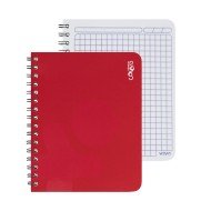 CUADERNO DOBLE ANILLO VIVO 70H #2 239947 CUADROS (80)