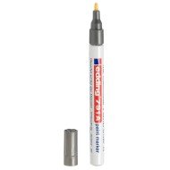 MARCADOR EDDING PERMANENTE 791 MEDIANO PLATEADO (10)