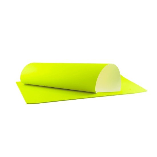 CARTULINA FLUORESCENTE IMPERIAL 47.5X66CM VERDE LIM (20X25)