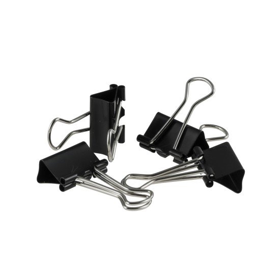 PRENSA PAPELES FAST 19MM CX40 NEGRO (96)