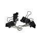 PRENSA PAPELES FAST 19MM CX40 NEGRO (96)